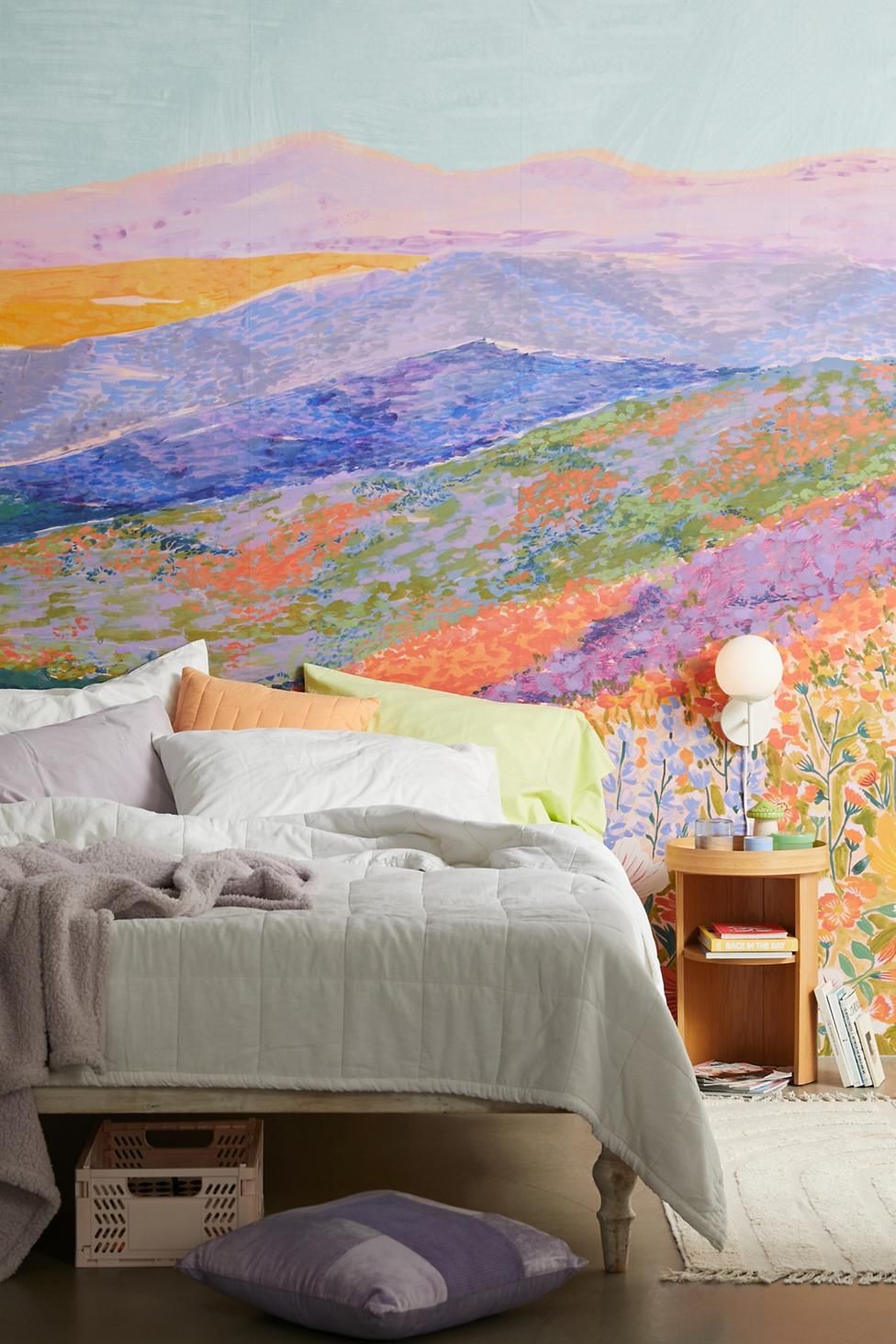 Superbloom Mural Removable floral Wallpaper