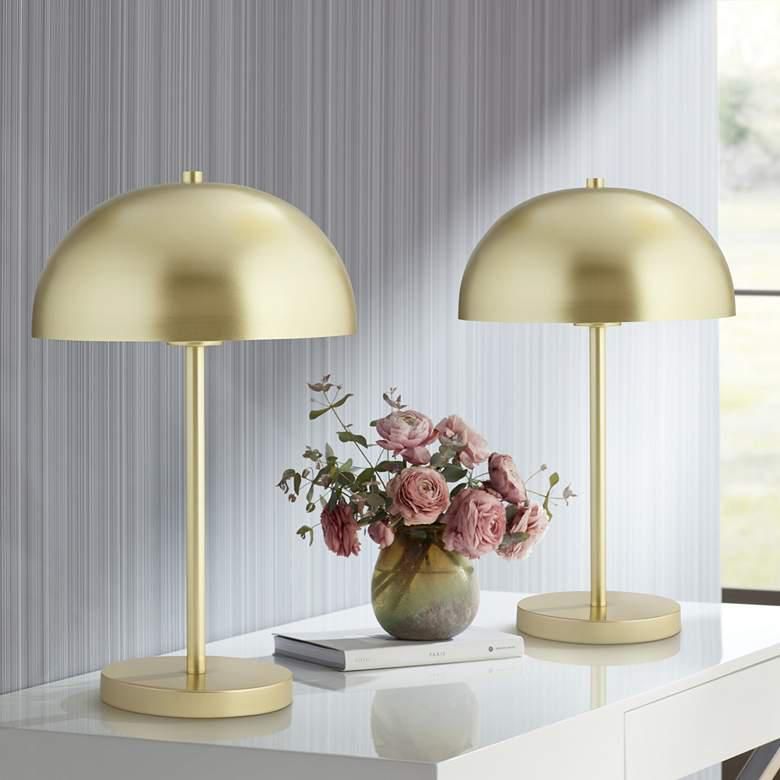 gold dome lamps