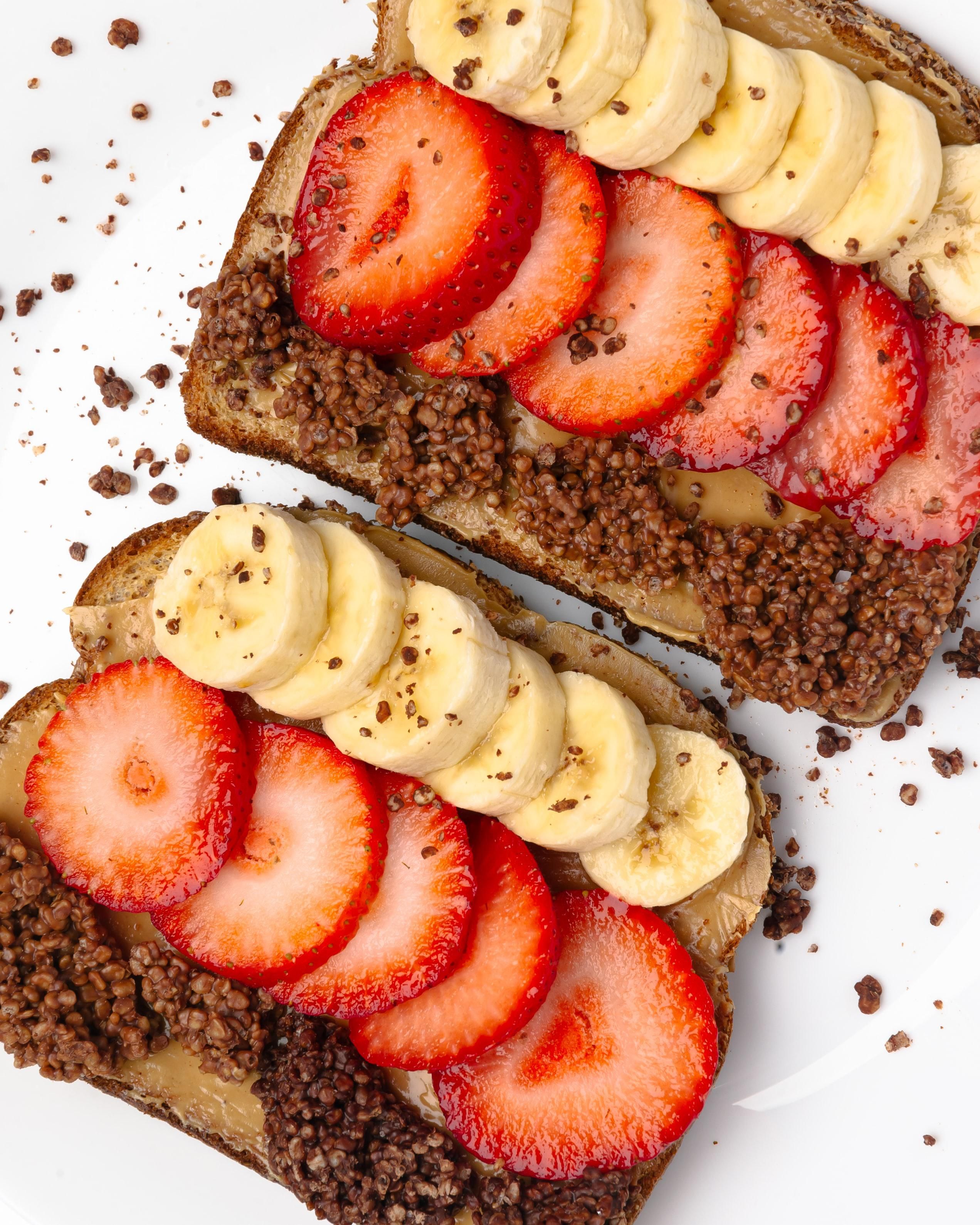 Peanut Butter + Banana Toast