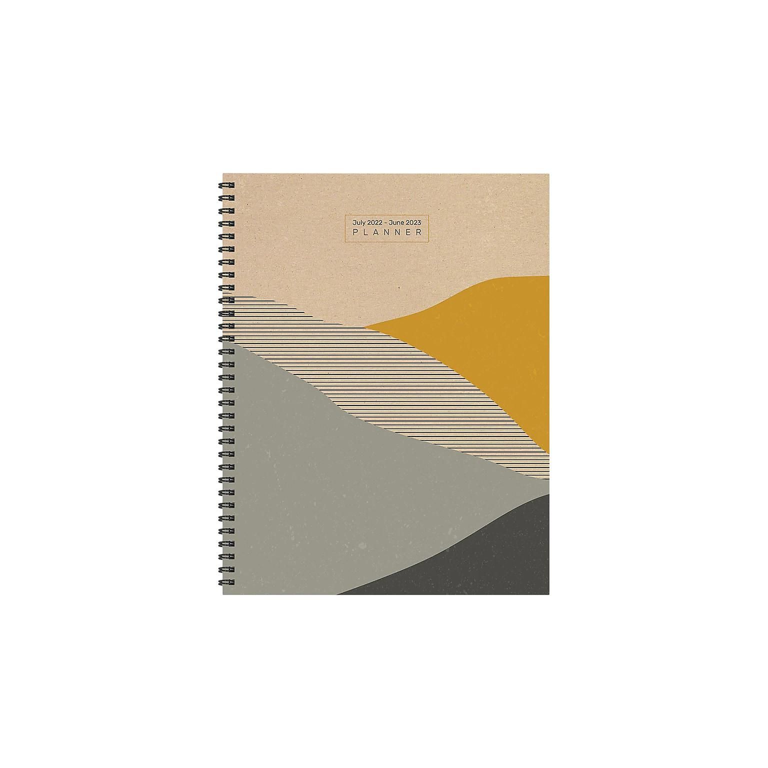 TF Publishing Abstract Kraft Academic Planner