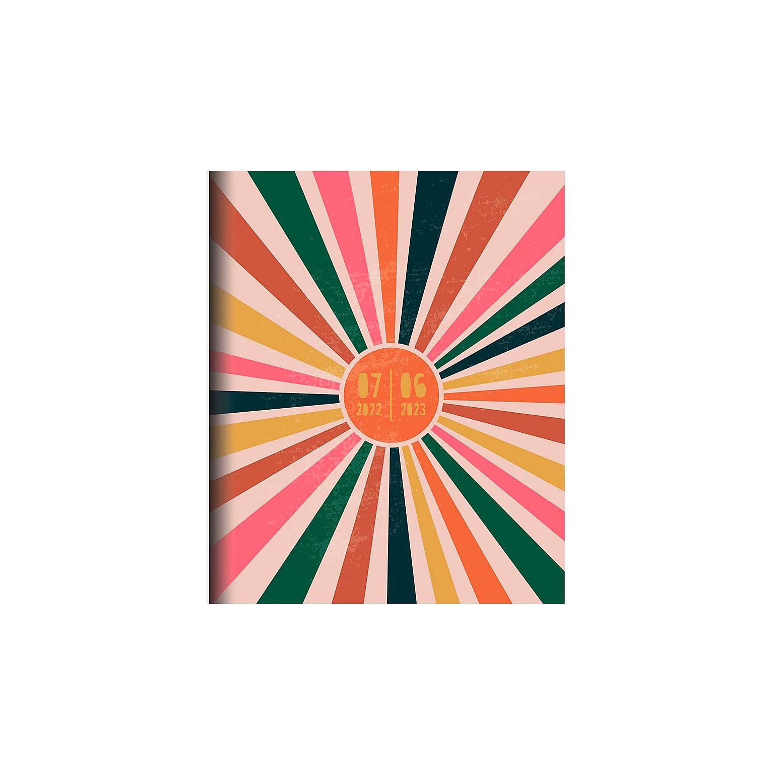 TF Publishing Academic Sunburst Monthly Planner