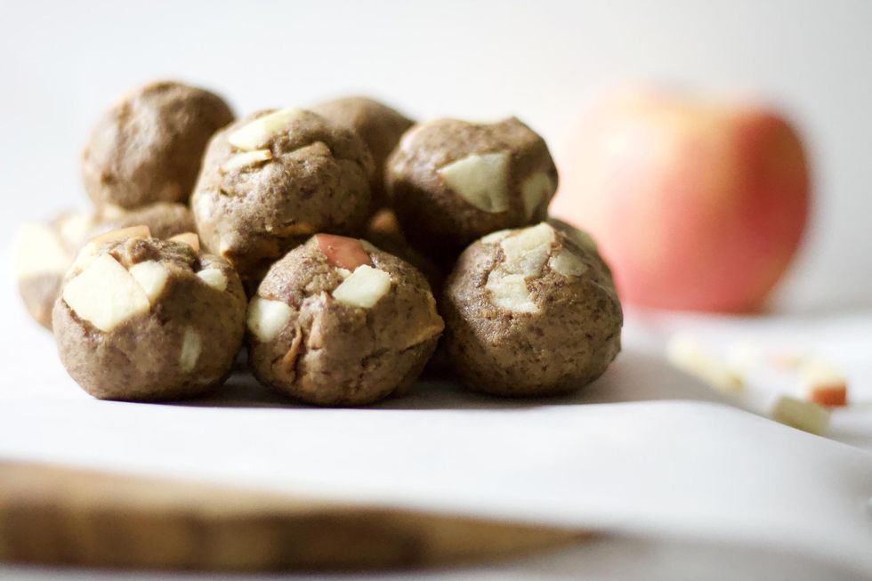 finished apple pie bites