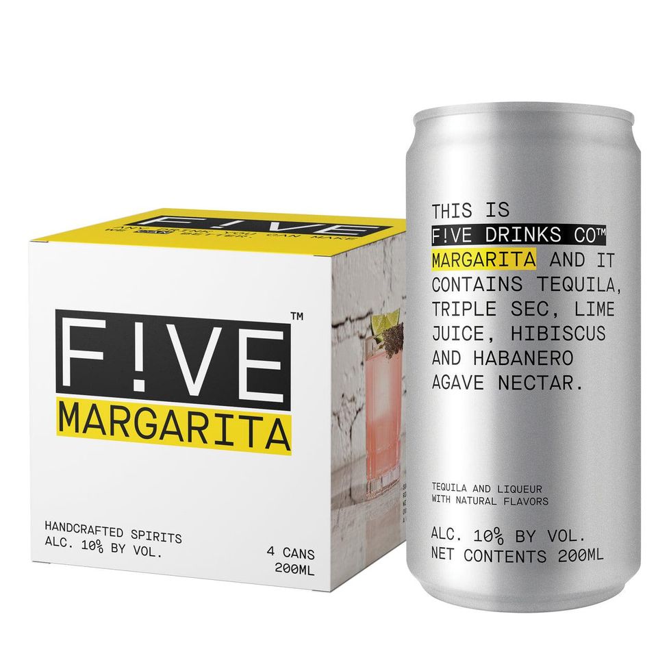 Five Drinks Co. Canned Margarita