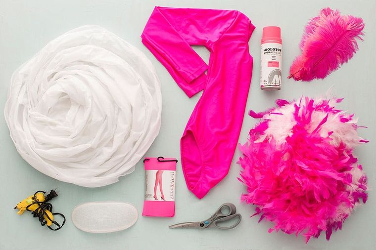 This Tutorial Will Make You Want to Be a Flamingo for Halloween - Brit + Co