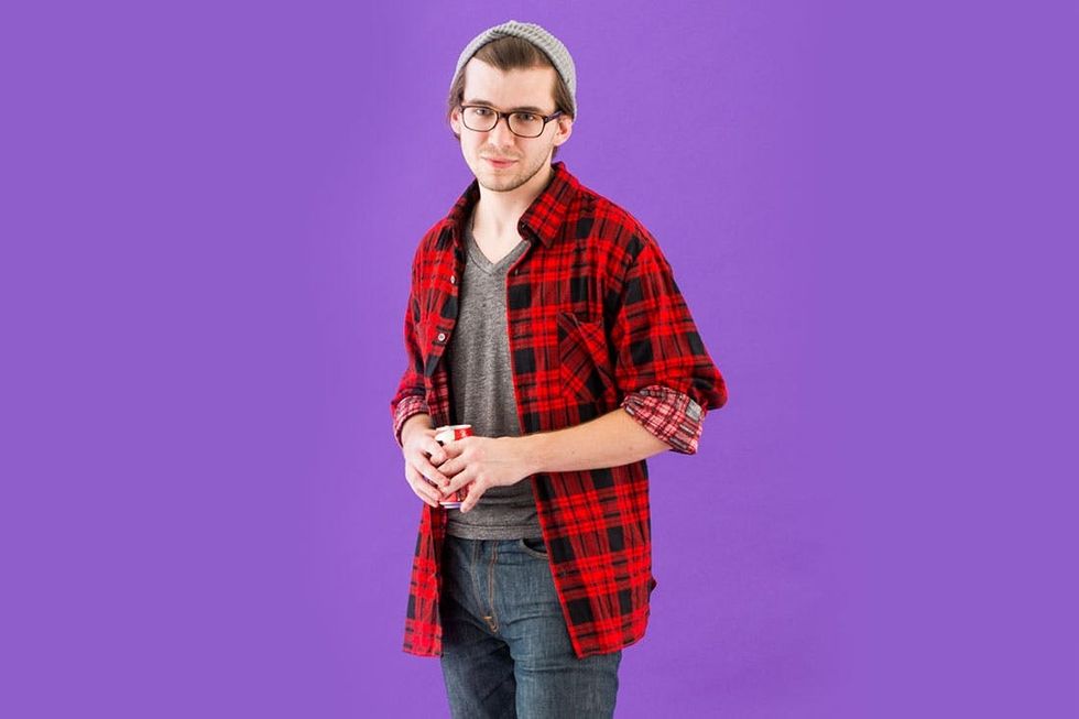 flannel easy costumes for men