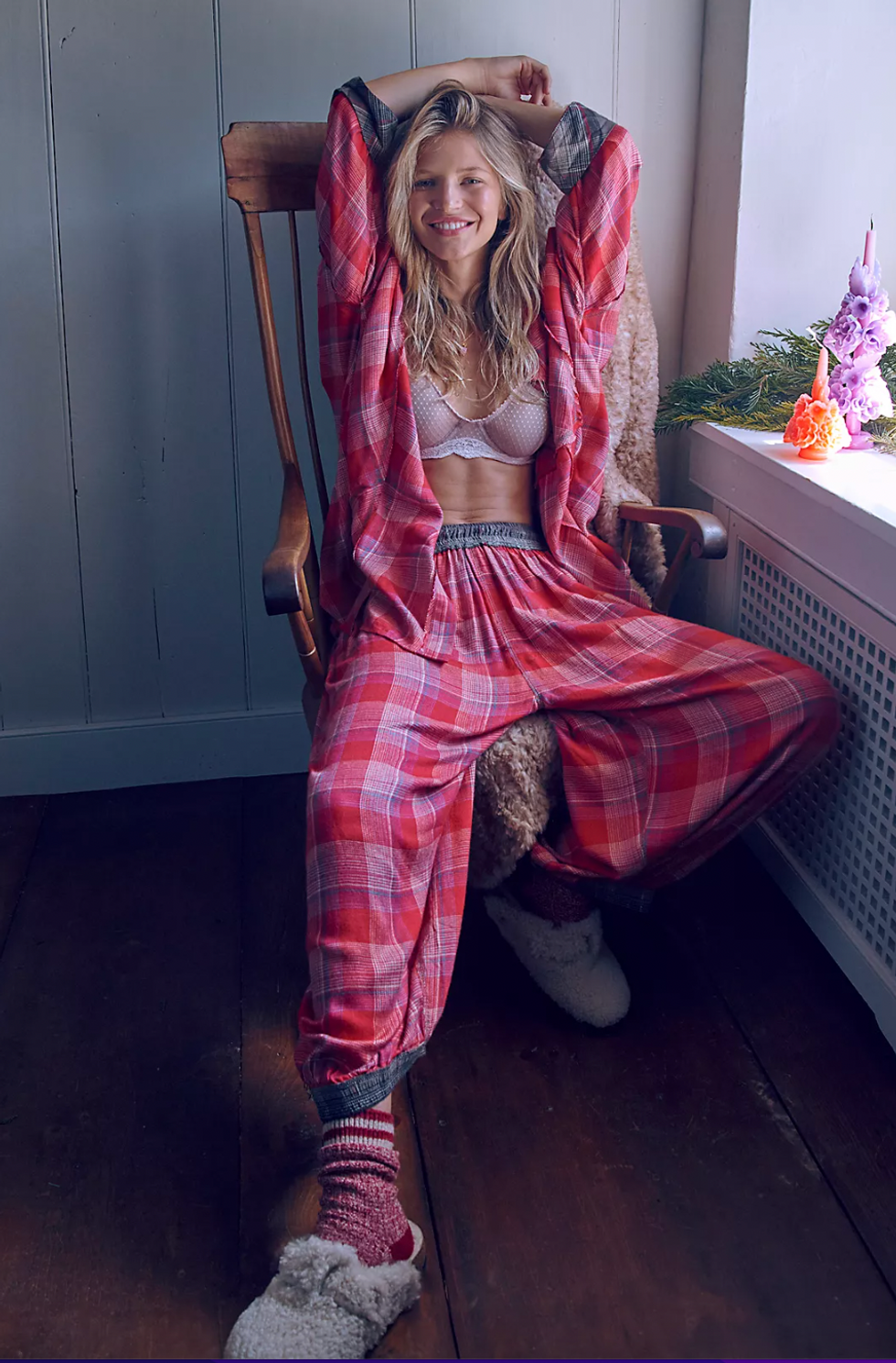 flannel lounge pants