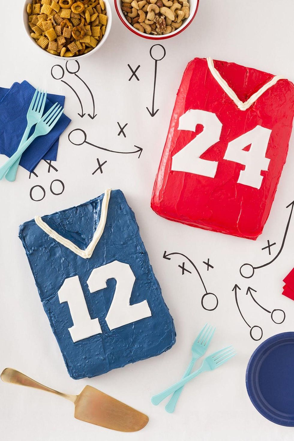 Football Jersey Cakes