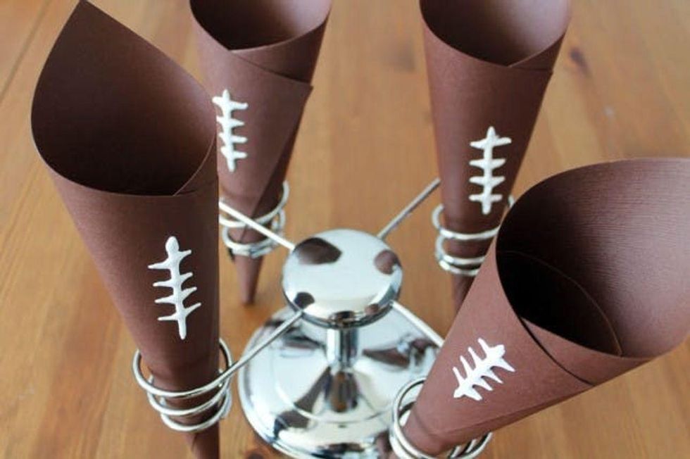 Football Treat Cones