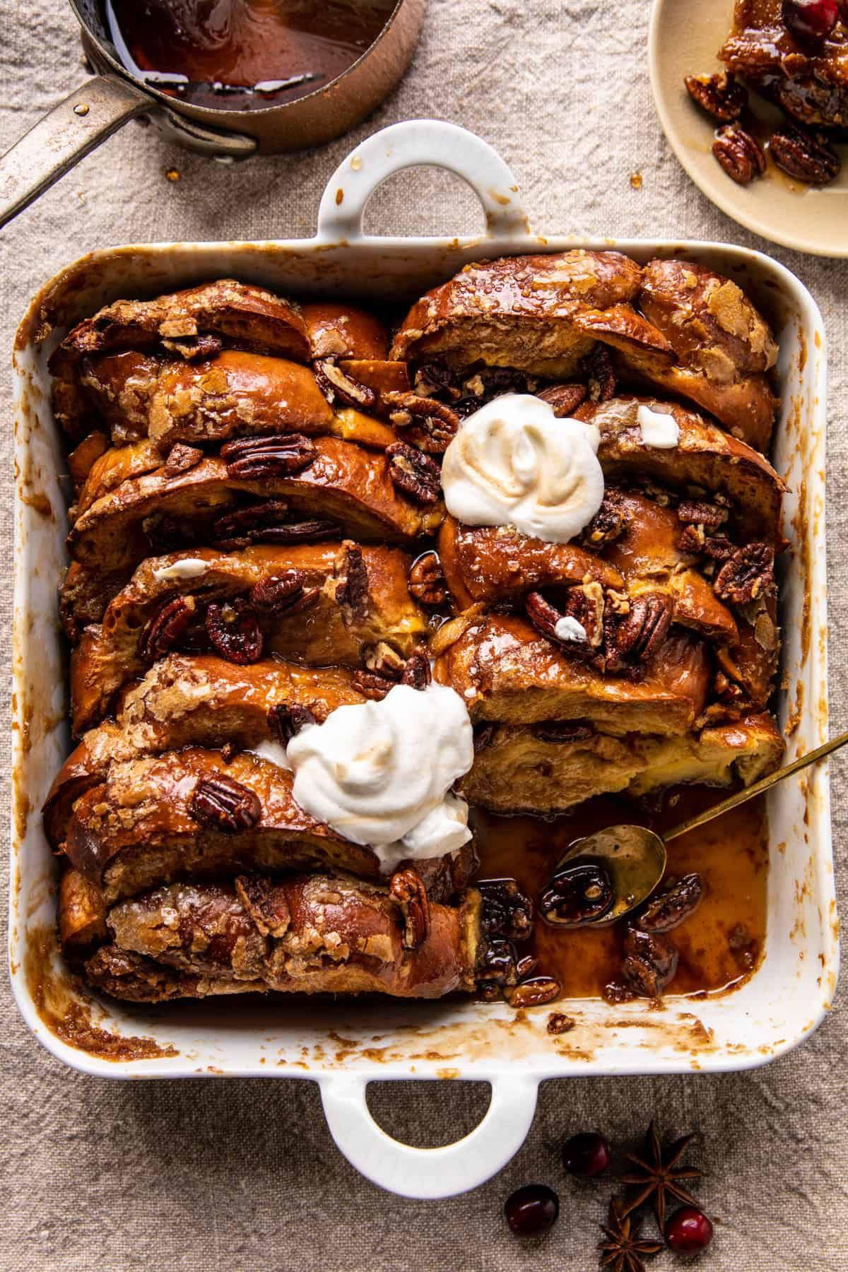 Fall French Toast Bake Recipe — Brit + Co - Brit + Co