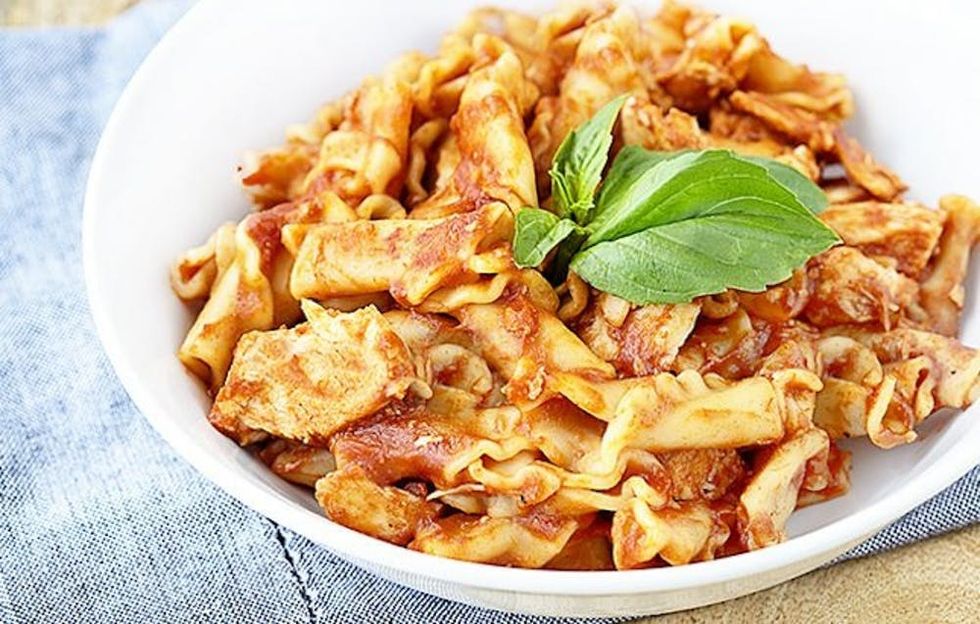 Frozen Chicken Pasta