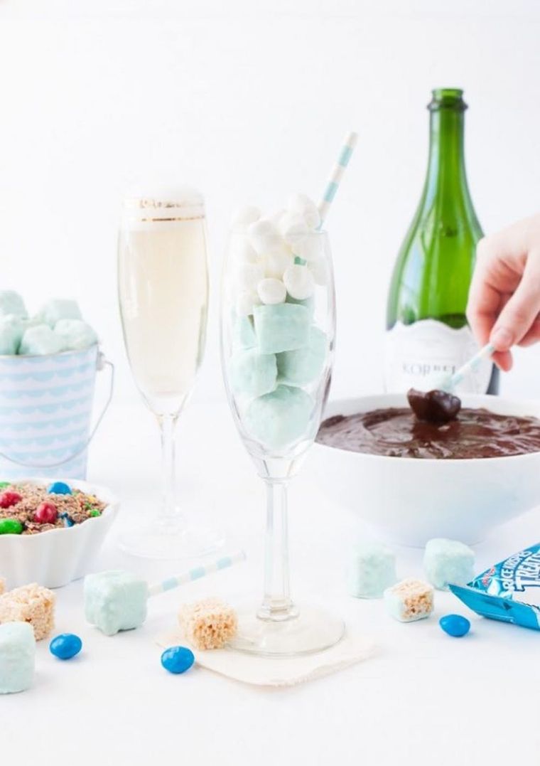 DIY Champagne Party Favors - Fashionable Hostess