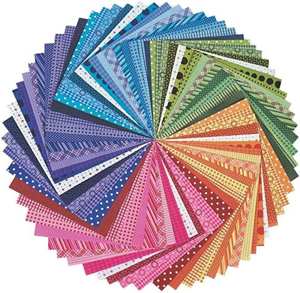 Fun Express Rainbow 12 x 12 Scrapbooking Paper Paper