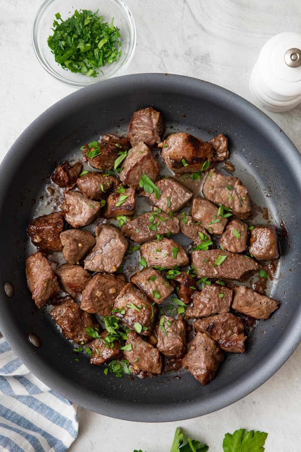 Garlic Butter Steak Bites recipe