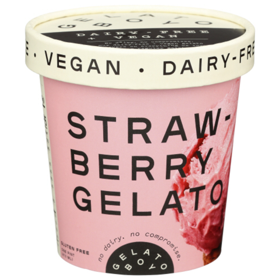 Gelato Boy Dairy-Free Strawberry Gelato