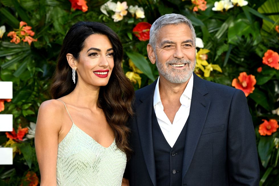 George Clooney and Amal Clooney