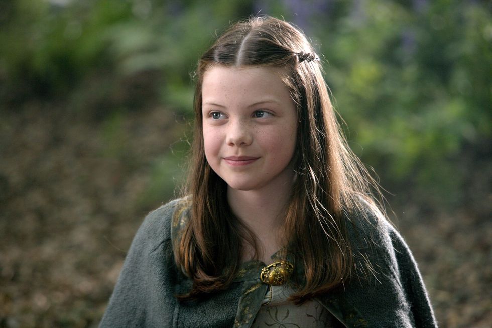 georgie henley as lucy pevensie leading ladies