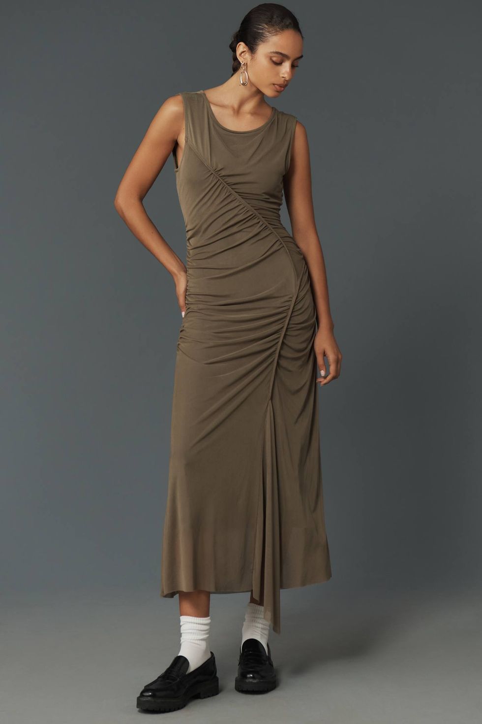 Gestuz MessiGZ mesh maxi dress