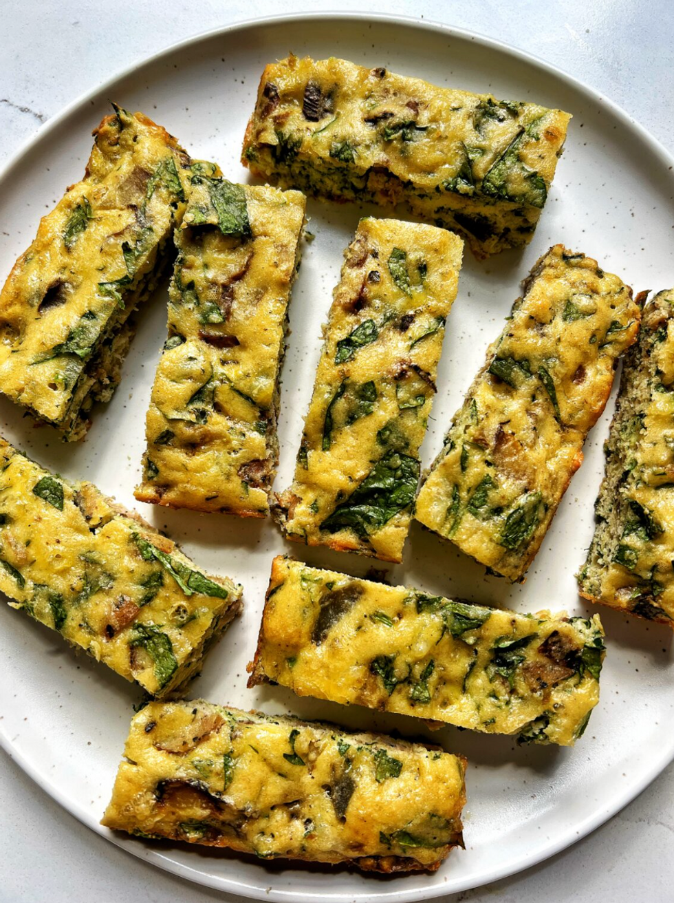 Gluten-Free Veggie Frittata Sticks