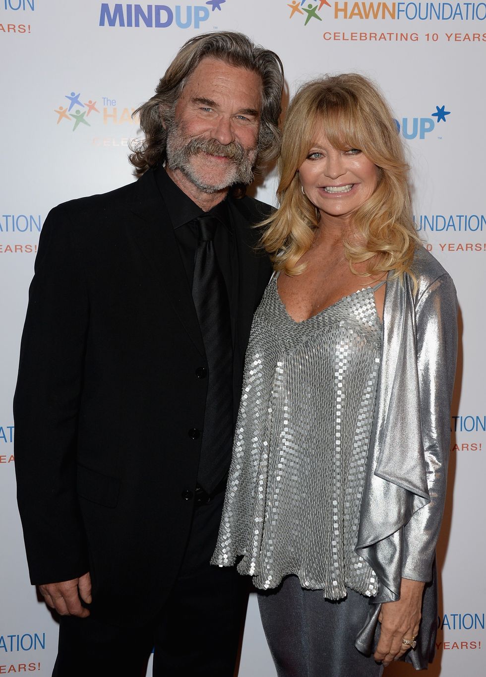 Goldie Hawn and Kurt Russell