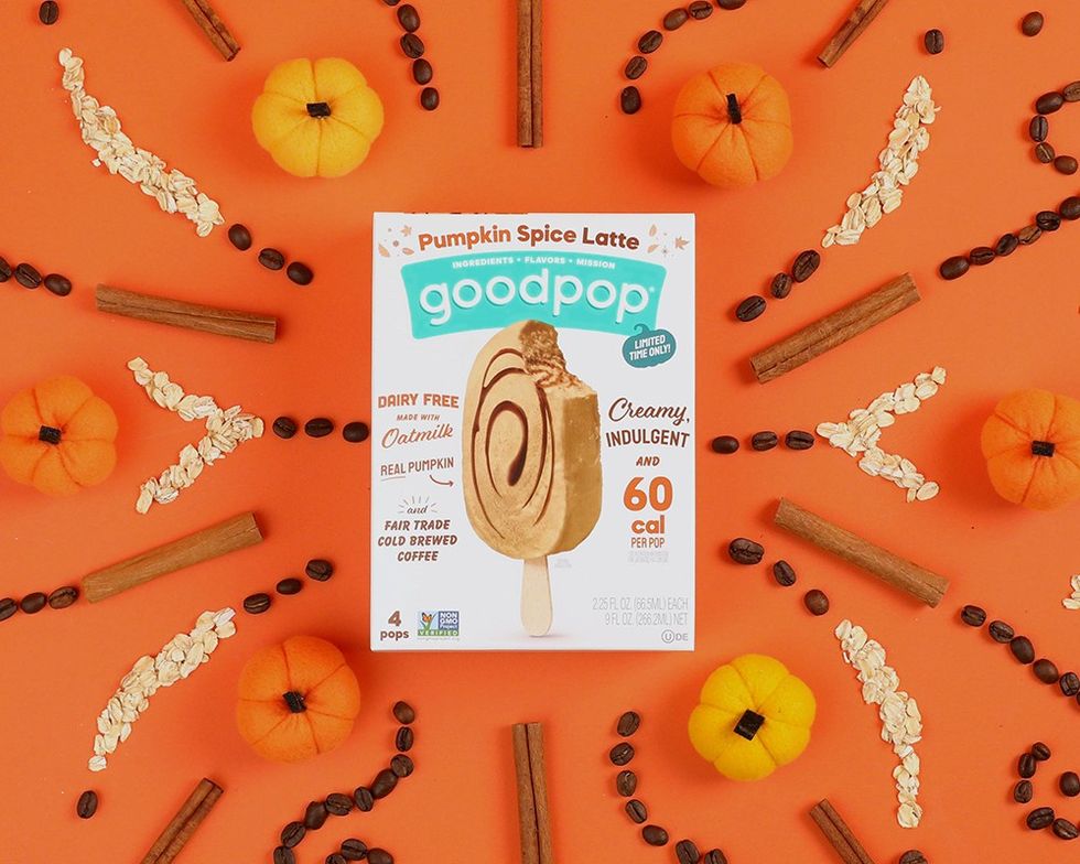 GoodPop Pumpkin Spice Latte Frozen Pops