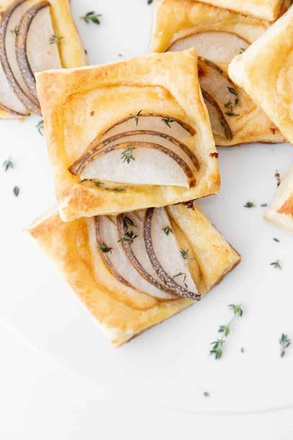 Gouda and Pear Puff Pastry