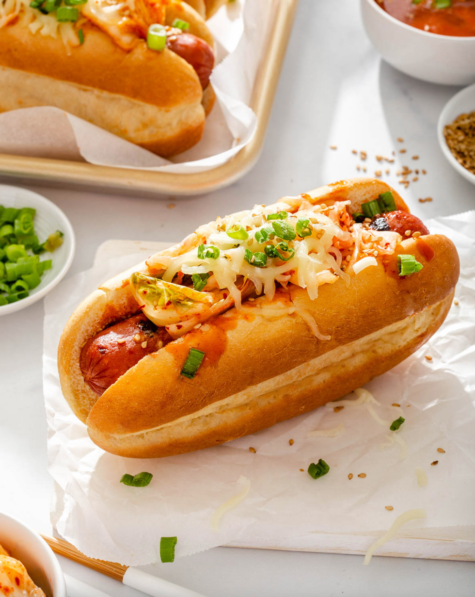 Cheesy Mexican Gourmet Hot Dogs • The Wicked Noodle