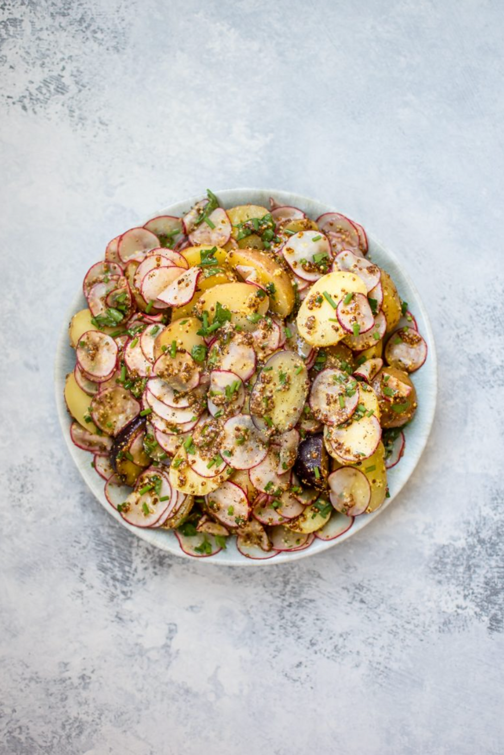 Grainy Mustard Potato Salad