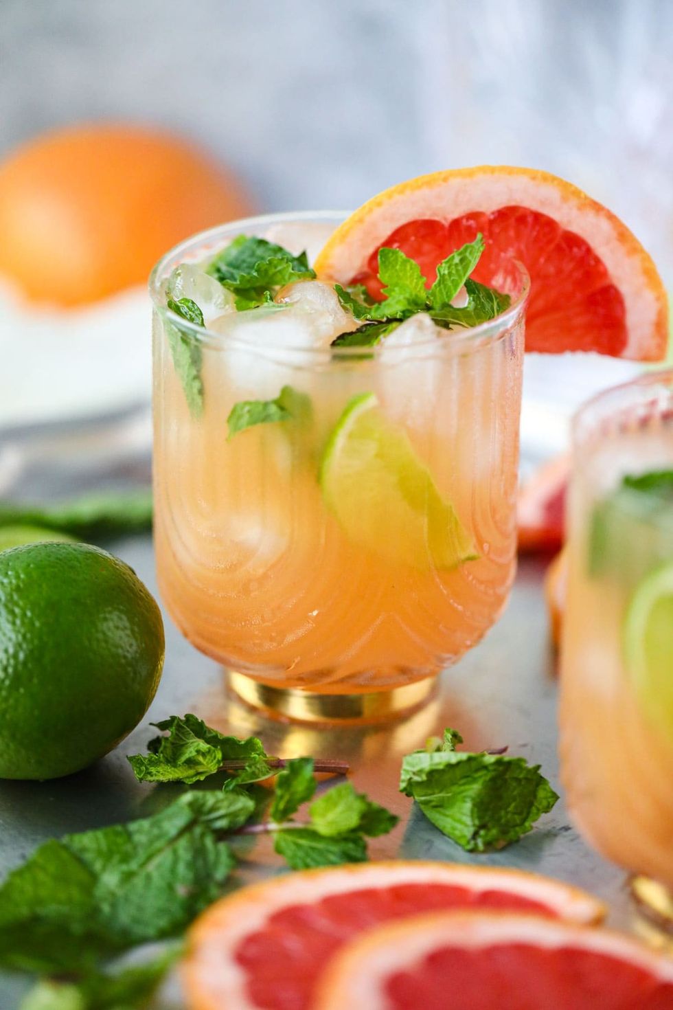 Grapefruit Ginger Beer Mocktail