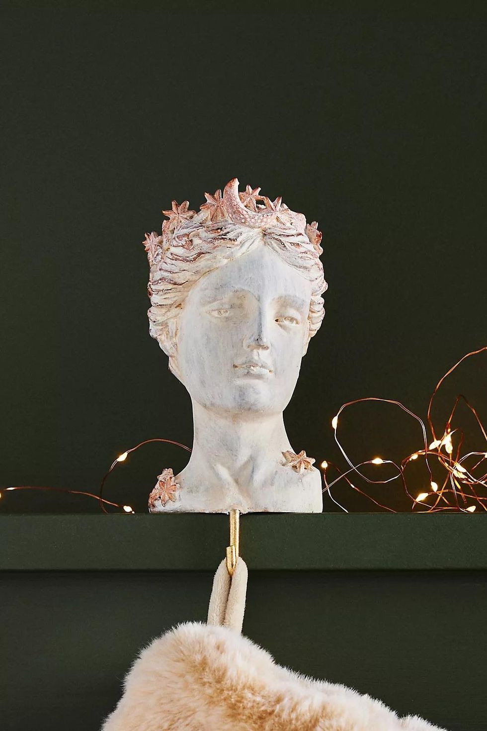 Grecian Bust Stocking Holder