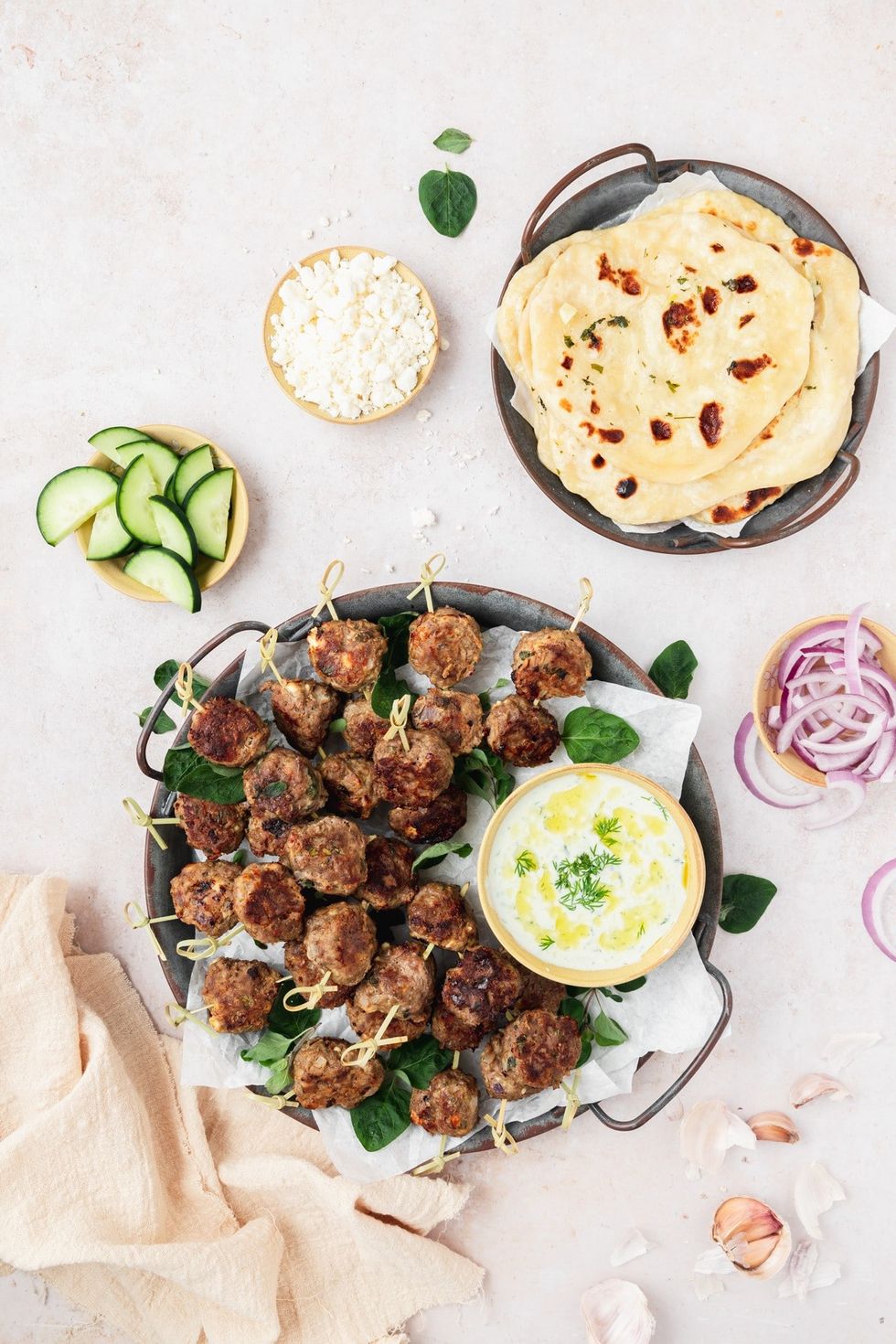 Greek Style Lamb Meatballs