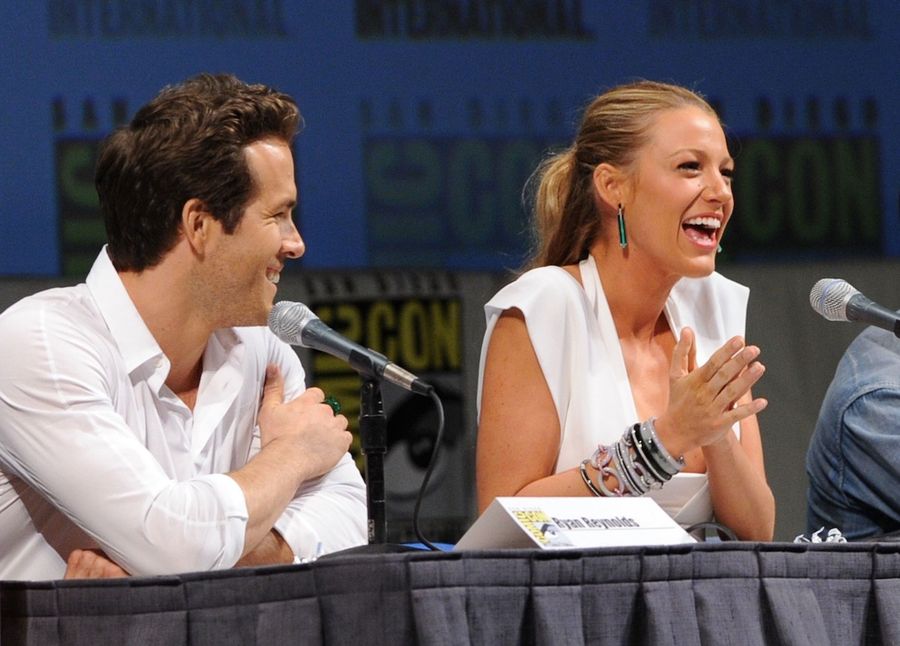 green lantern comic con panel blake lively and ryan reynolds relationship timeline