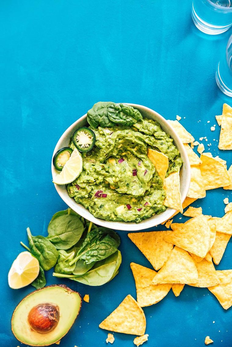 Easy Guacamole Cups with Corn + VIDEO - Mindful Avocado