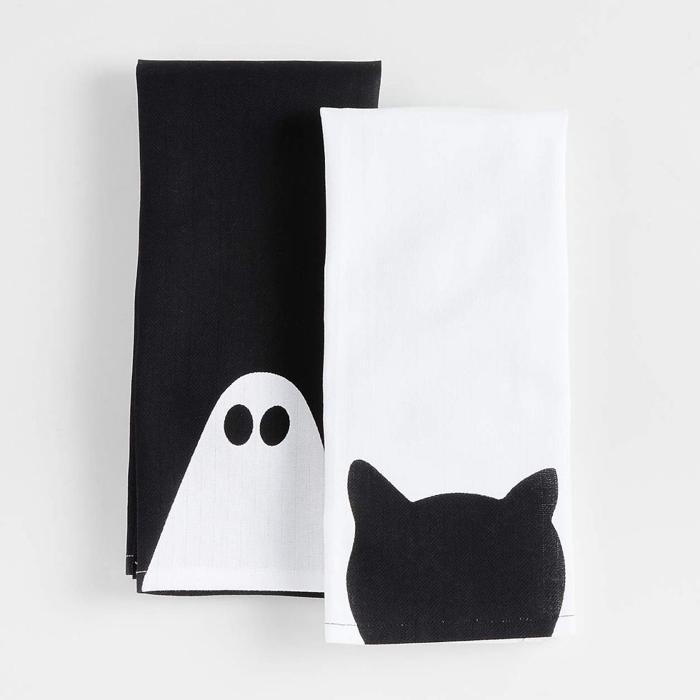 Halloween Organic Cotton Dish Towels