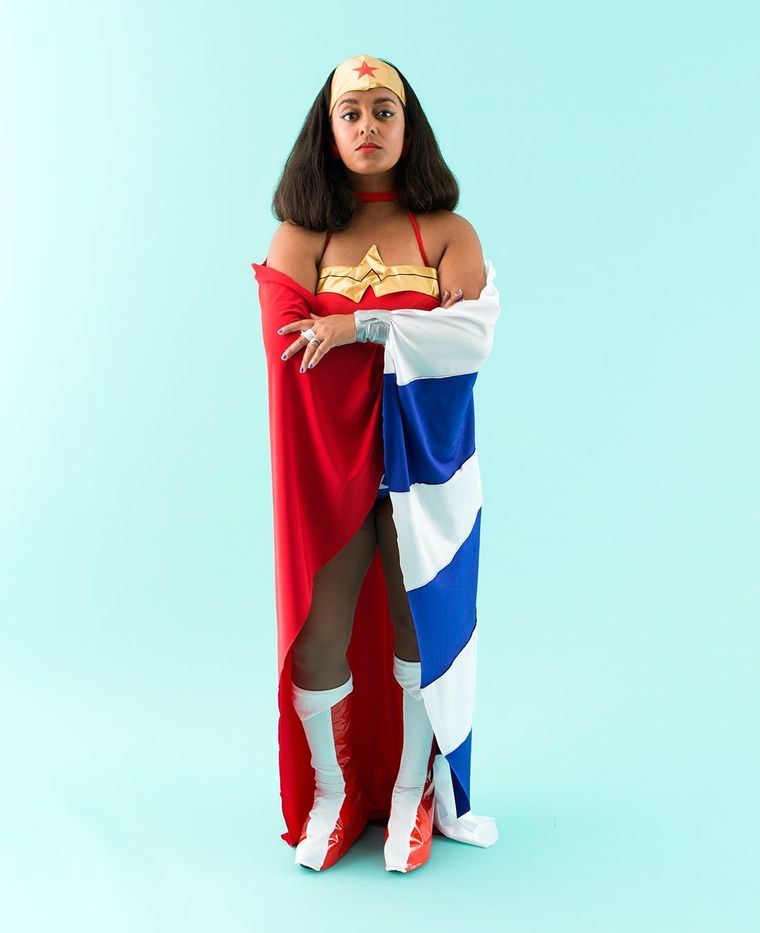 DIY Wonder Woman Costume - Brit + Co