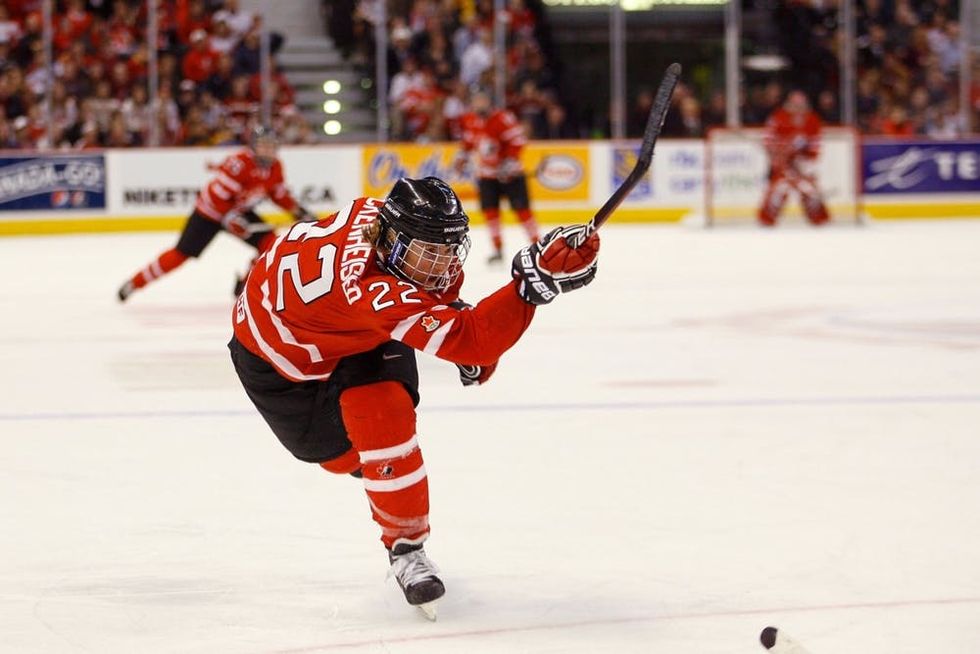 Olympian Hayley Wickenheiser On Succeeding In A Male-dominated Sport 