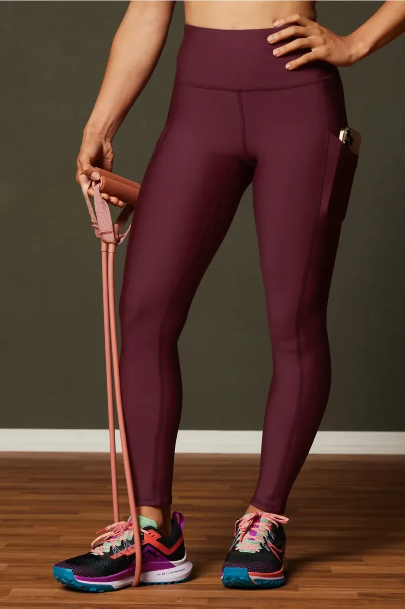 OUTDOOR VOICES Color-block stretch-jersey stirrup leggings