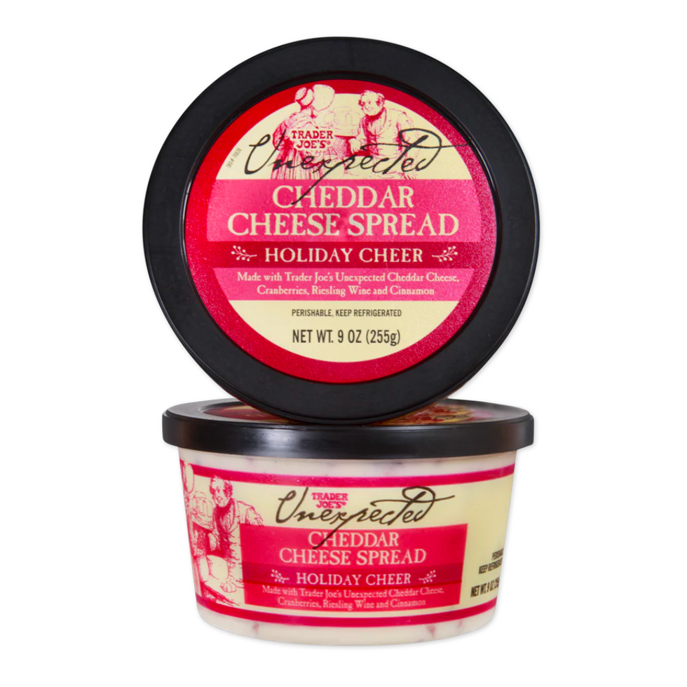 Holiday Cheer Unexpected Cheddar Cheese Spread