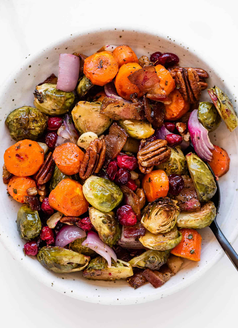 Holiday Roasted Vegetables lunch meal prep