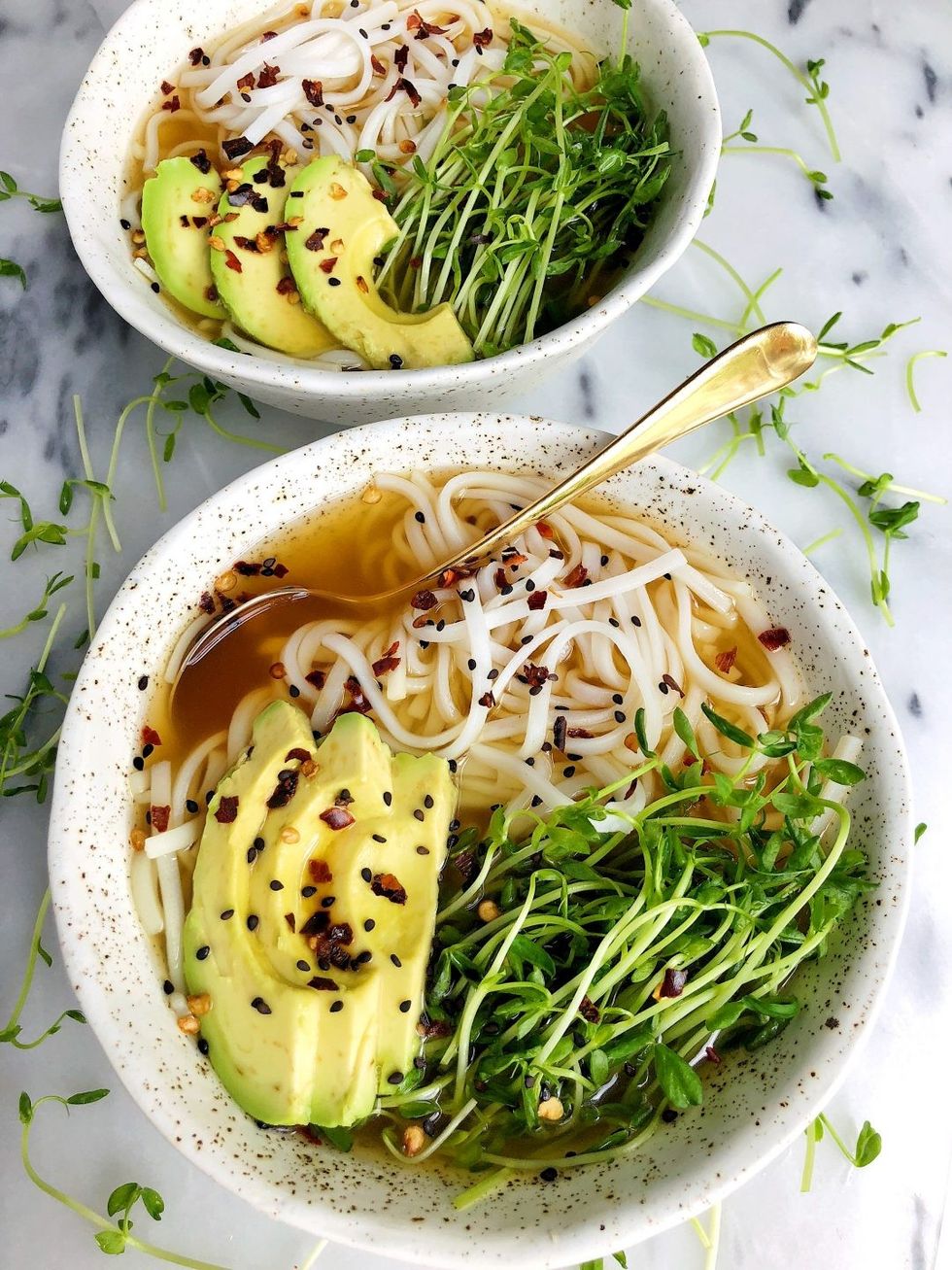 Homemade Bone Broth Ramen Bowls