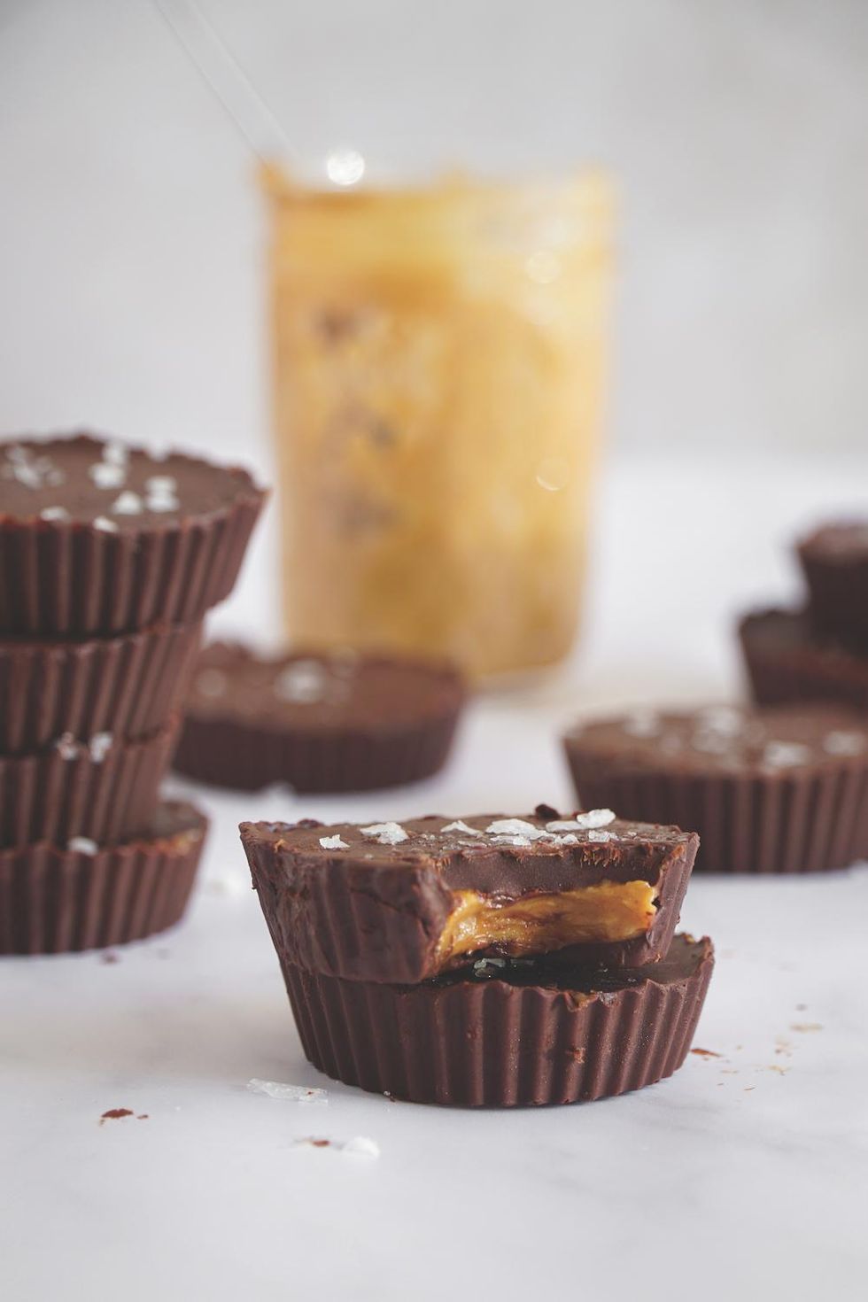 homemade candy sunbutter cups