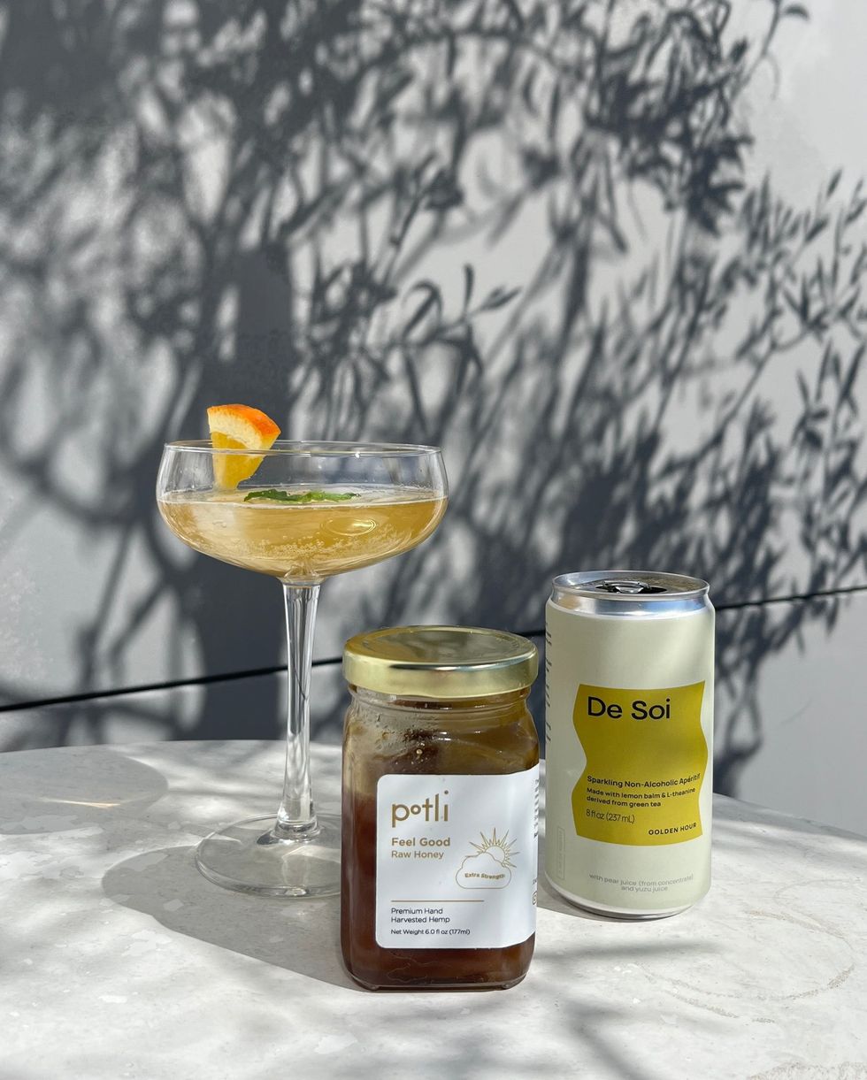 Honey, Glow Mocktail recipe for met gala