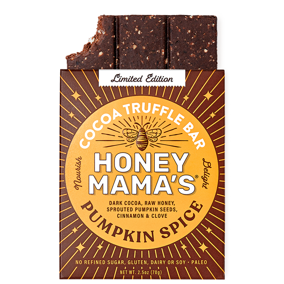 Honey Mama's Pumpkin Spice Cocoa Truffle Bar