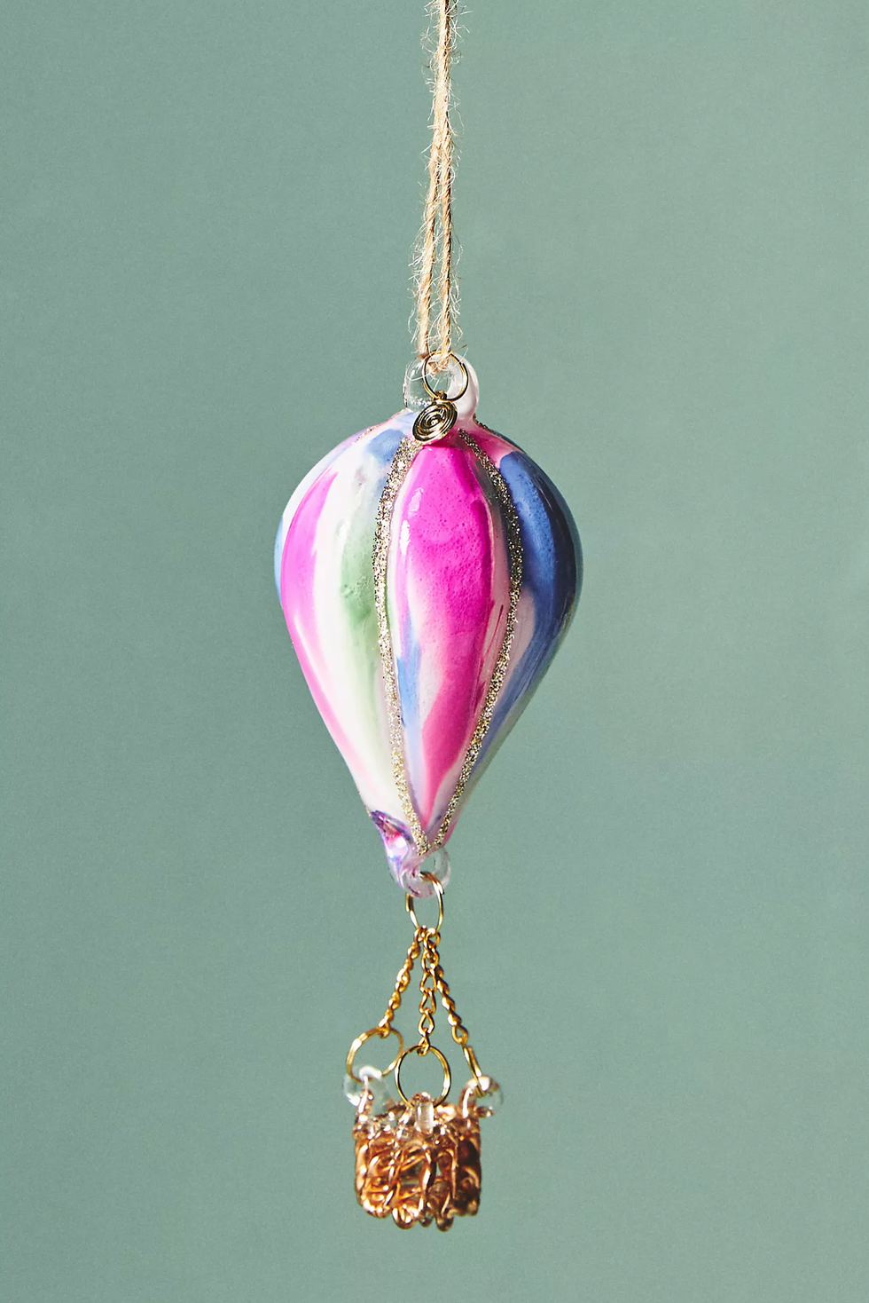 hot air balloon ornament