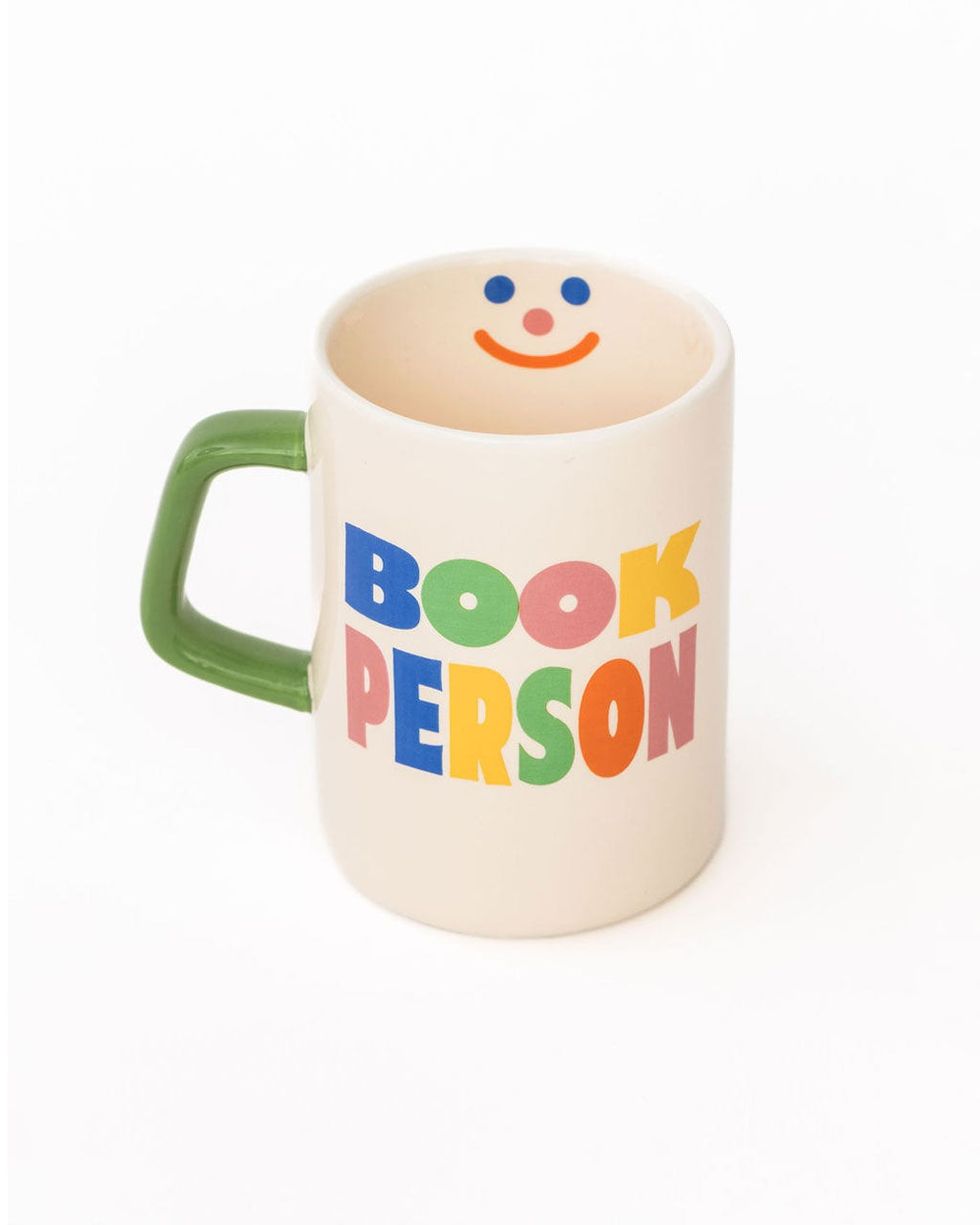 Hot Stuff Ceramic Mug Book Person