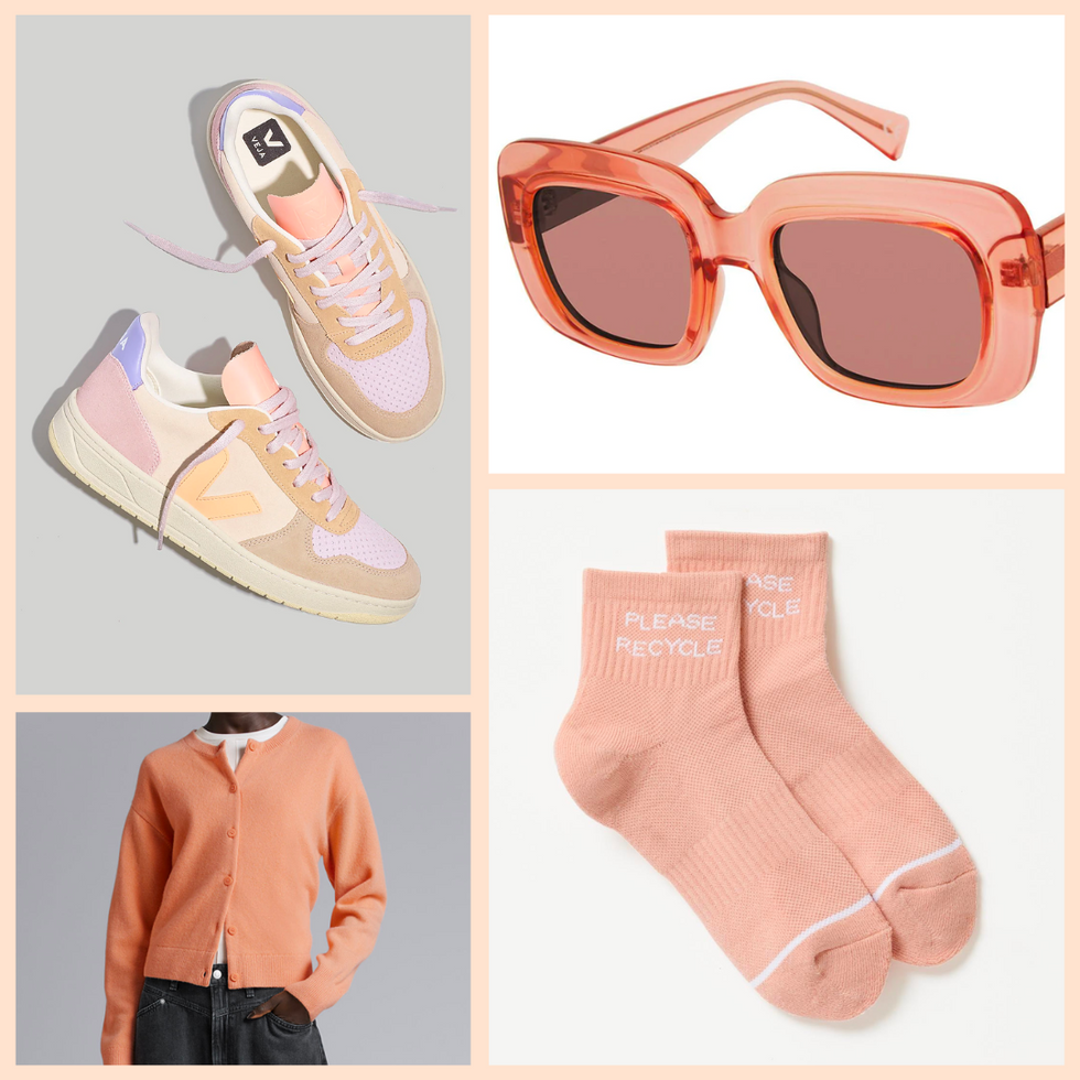 How to Wear 'Peach Fuzz', Pantone's 2024 Color of the Year - Fashionista
