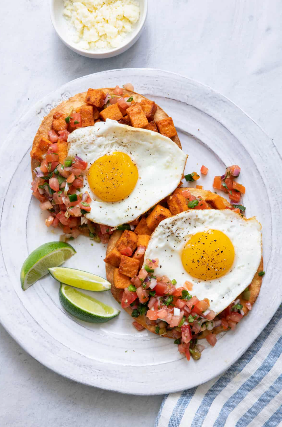 Huevos Rancheros with Sweet Potatoes Mexican recipes