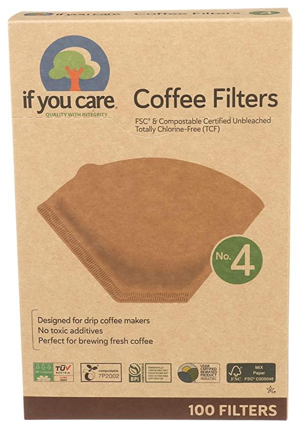 IF YOU CARE No. 4 Coffee Filters