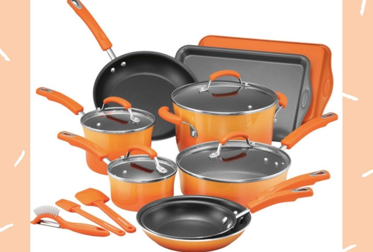 Belgique Hard Anodized 11-Pc. Cookware Set, Created for Macy's - Macy's