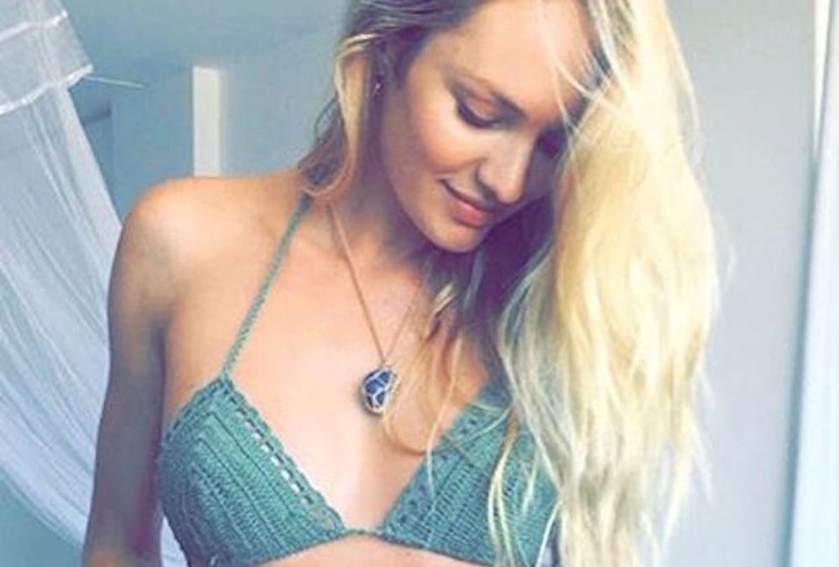 Candice Swanepoel Has Mom Group Chat With Victoria's Secret Angels