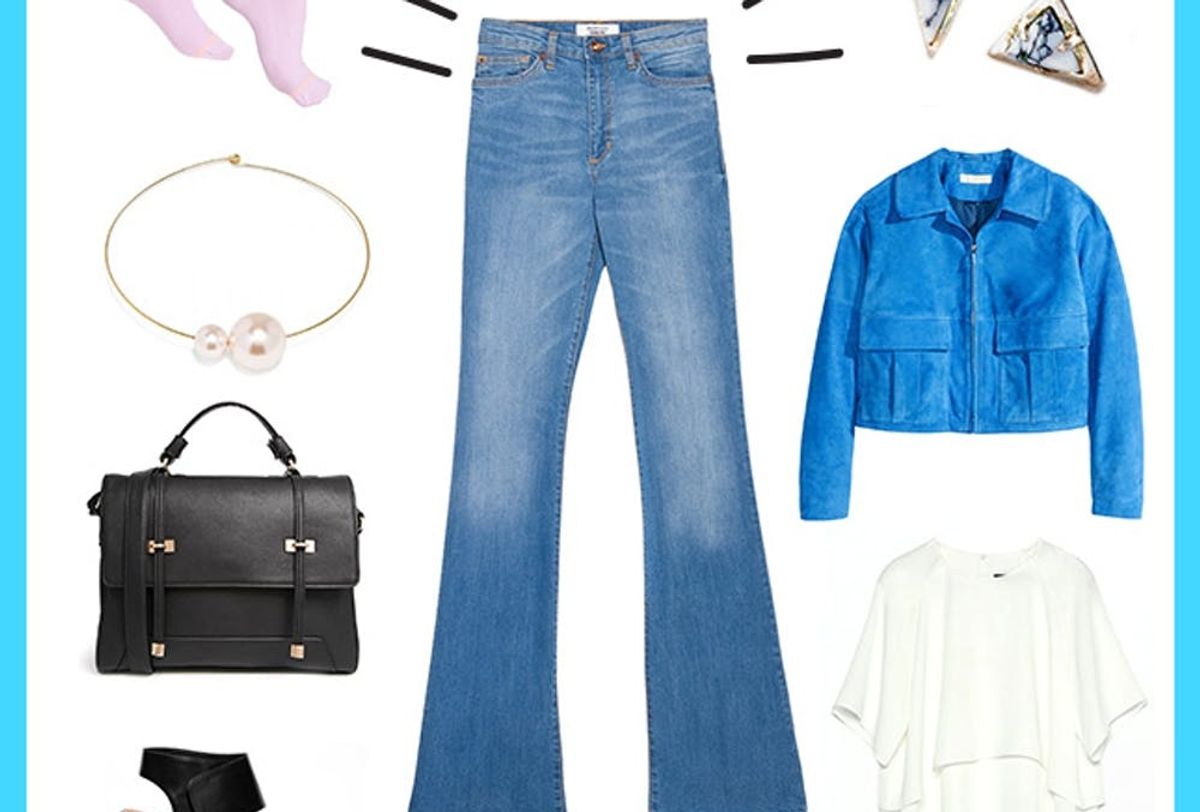 Style Resolutions: How to Look Chic in Flared Jeans - Brit + Co